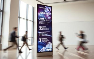 A Importância da Sinalética Digital na Organização de Eventos e Conferências
